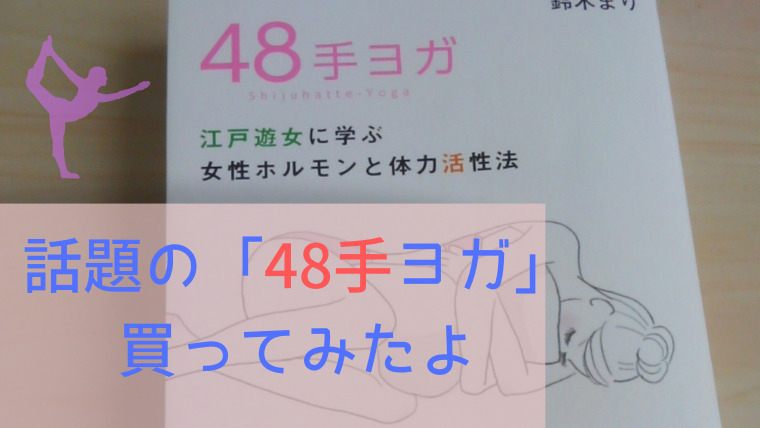 48手ヨガ 買ってみました 口コミ すこやんのすこやか生活ブログ