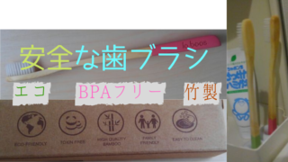 安全な竹の歯ブラシ【LABOOS】BPAフリー/歯茎のマッサージ効果も